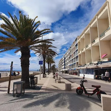 Duplex Les Palmiers Sur La Clim Wifi 1ere Ligne 4 Personnes - Rossiconciergerie - Linge Inclus Apartment