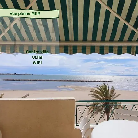 Duplex Les Palmiers Sur La Clim Wifi 1ere Ligne 4 Personnes - Rossiconciergerie - Linge Inclus
