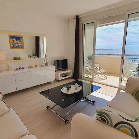Apartmán Duplex Les Palmiers Sur La Clim Wifi 1ere Ligne 4 Personnes - Rossiconciergerie - Linge Inclus *